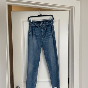 Hollister ultra high-rise mom jean